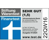 Einzel Jahresreiseversicherung Testsieger